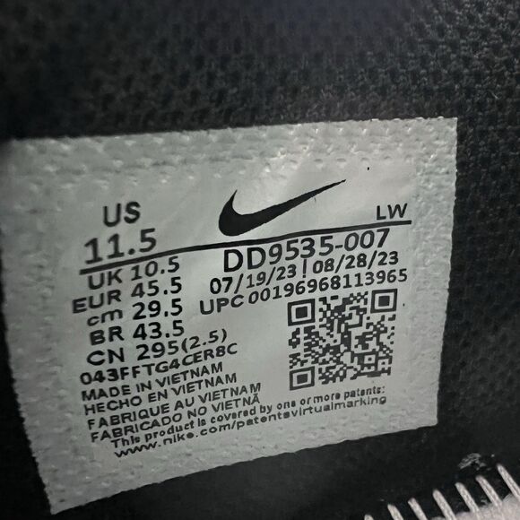 Nike Air Precision 6 Lace Up Athletic Basketball Shoes Men's Size 11.5 *read* - Picture 8 of 8